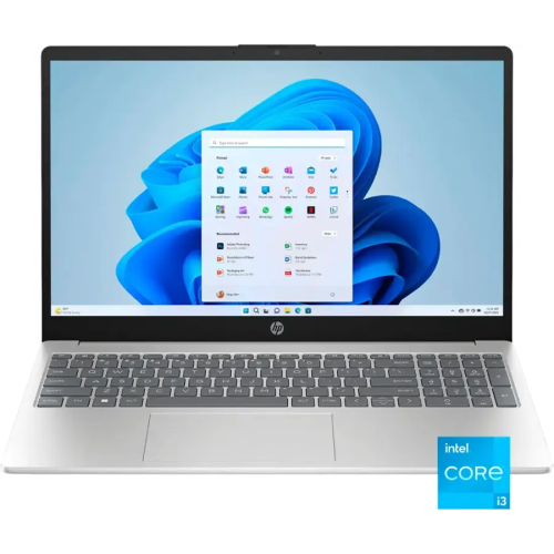 HP - 15.6" Touch-Screen Laptop - Intel Core 6-Core i3 -1215u - 8GB RAM- 256GB SSD - Natural Silver, Intel UHD Graphics, Windows 11 Home S mode, HDMI 1,4b, WIFI 5