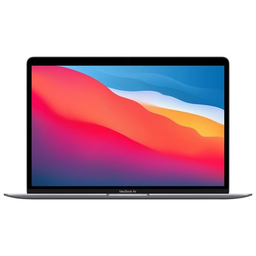 Refurbished (Excellent) - Apple MacBook Air 13.3" w/ Touch ID (Fall 2020) - Space Gray (Apple M1 Chip / 128GB SSD / 8GB RAM) - En